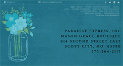 Desktop Screenshot of paradiseexpressinc.com