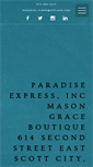 Mobile Screenshot of paradiseexpressinc.com